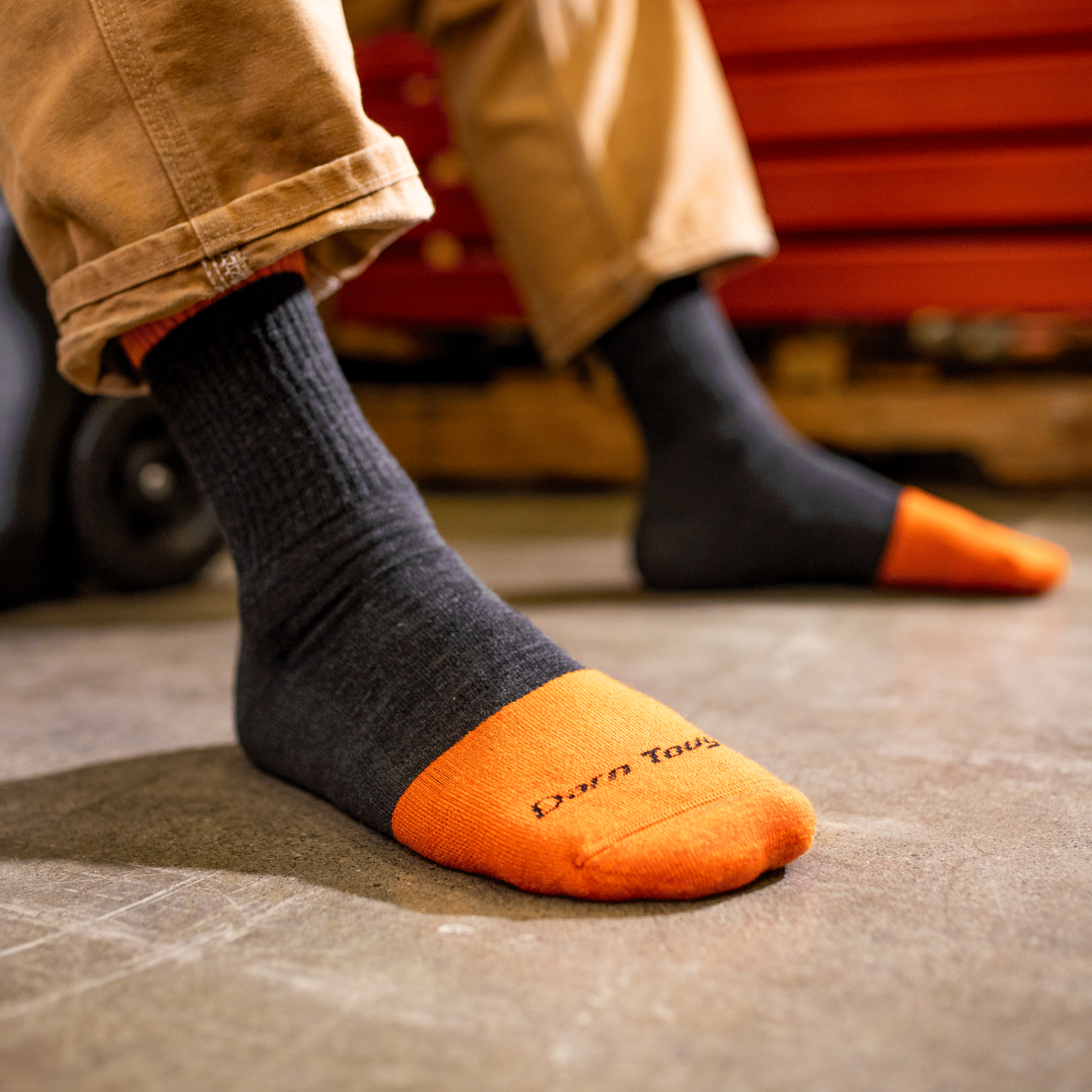 Men's Steely Micro Crew Midweight Work Sock - Image 5