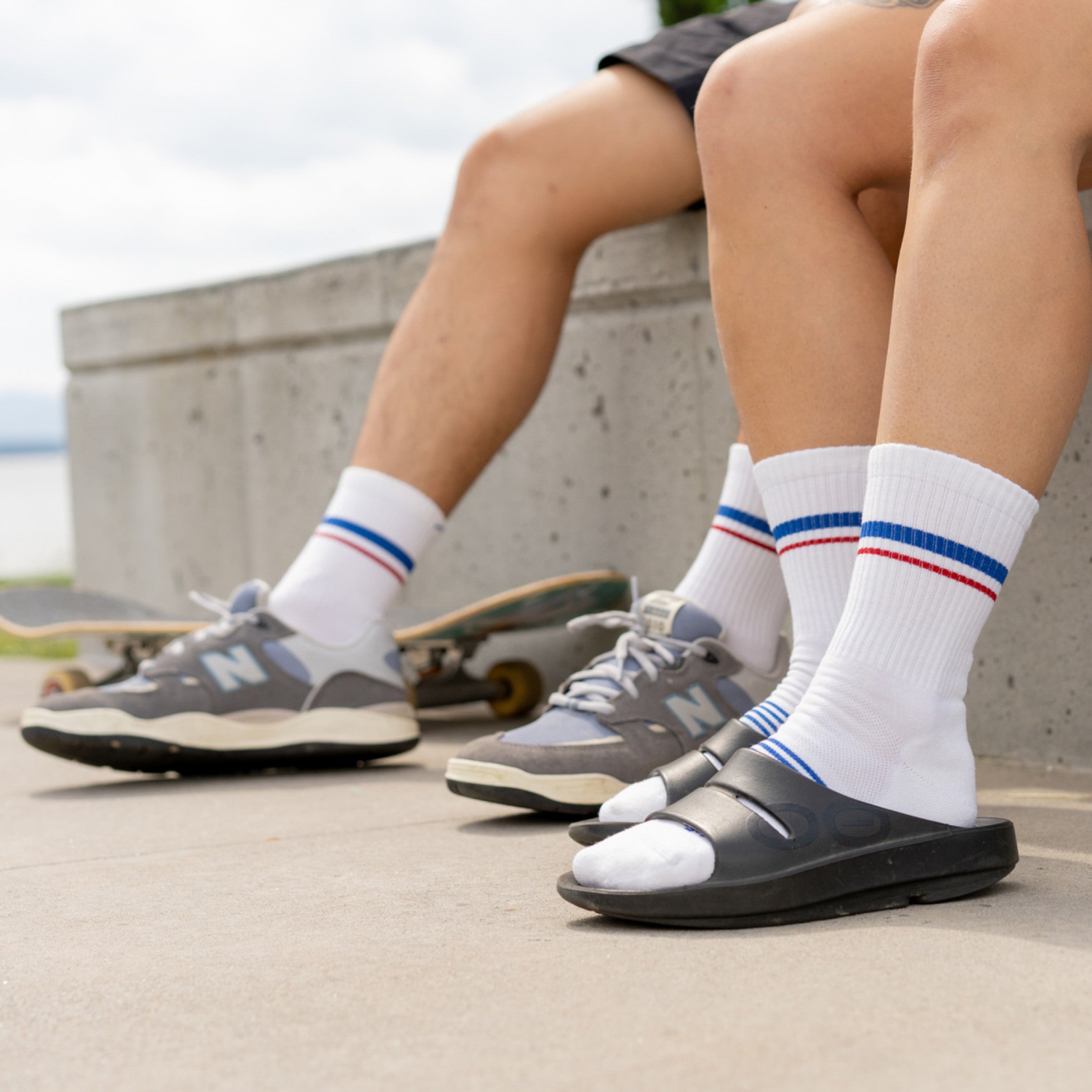 Men's Element Micro Crew Lightweight Running Socks - Image 11