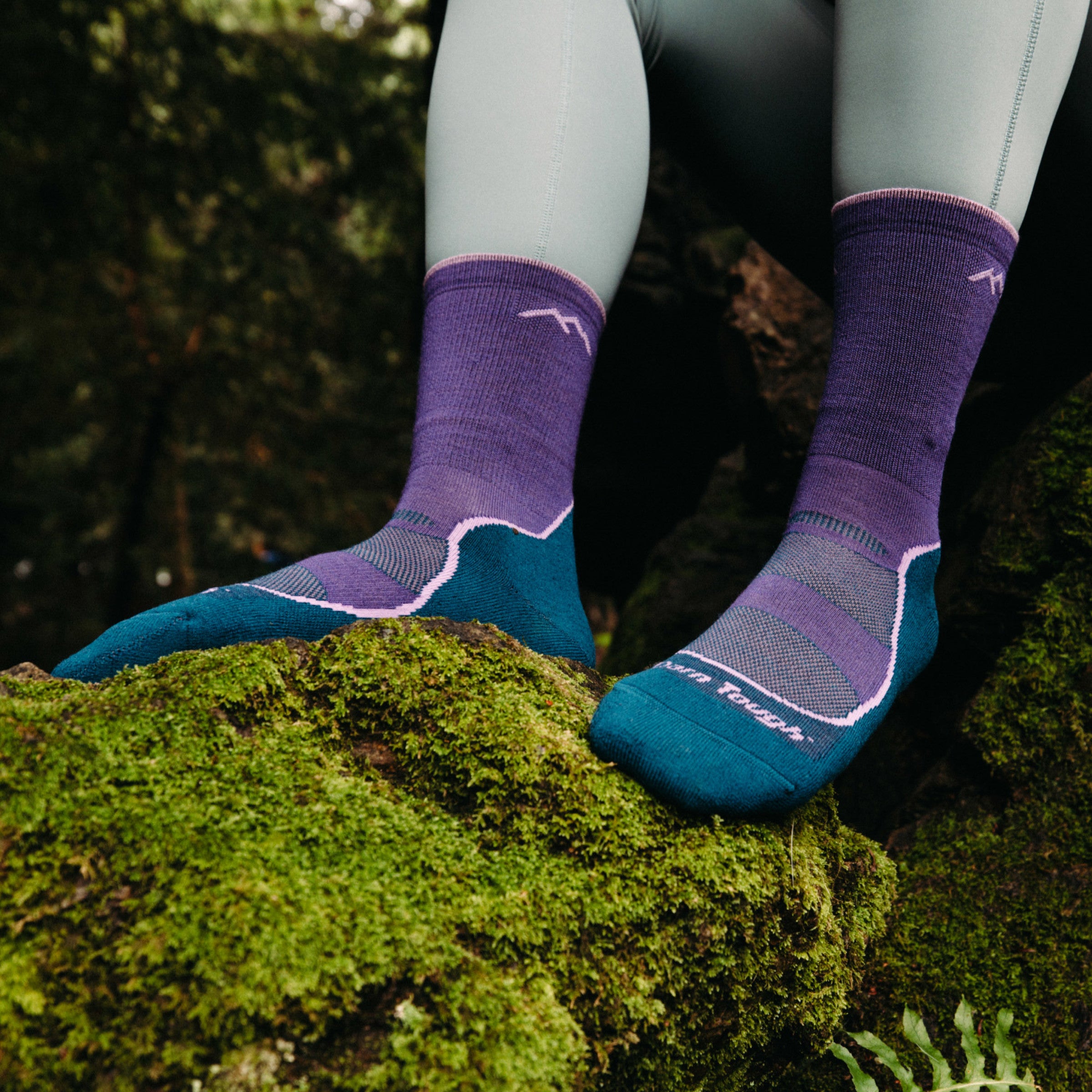 Women's Light Hiker Micro Crew Lightweight Hiking Socks - Image 13