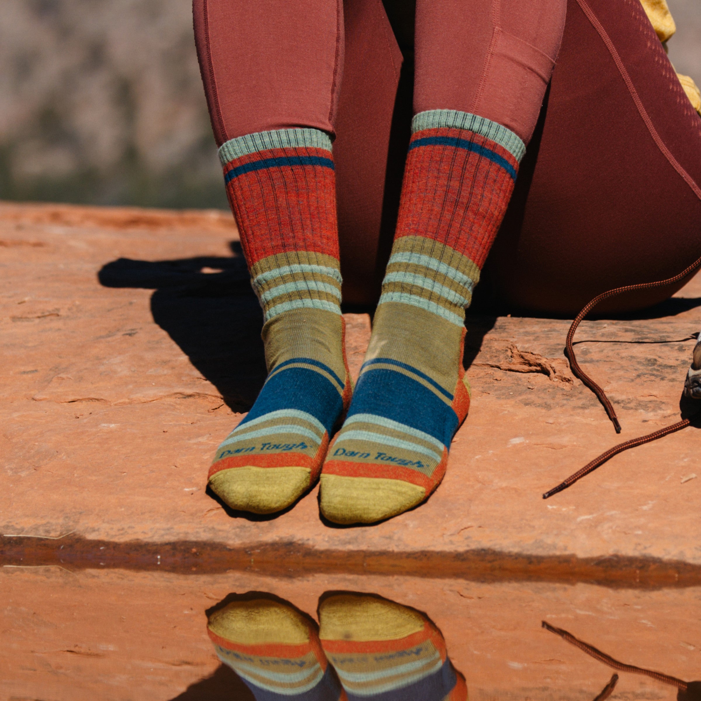 Women's Her Spur Boot Lightweight Hiking Socks - Image 4