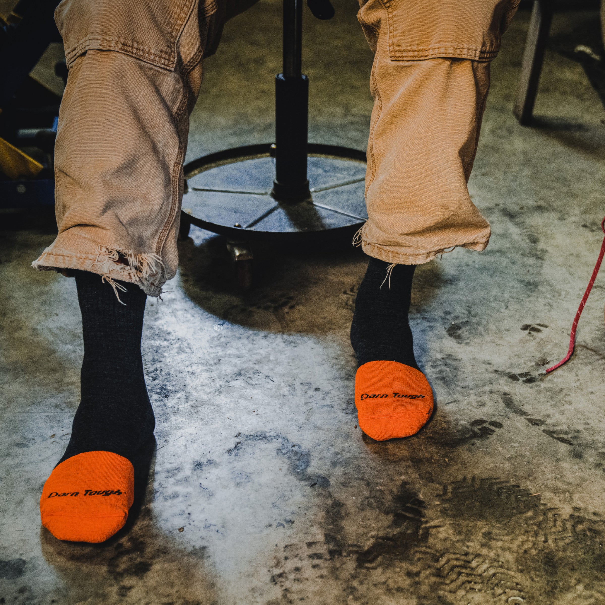 Men's Steely Micro Crew Midweight Work Sock - Image 4