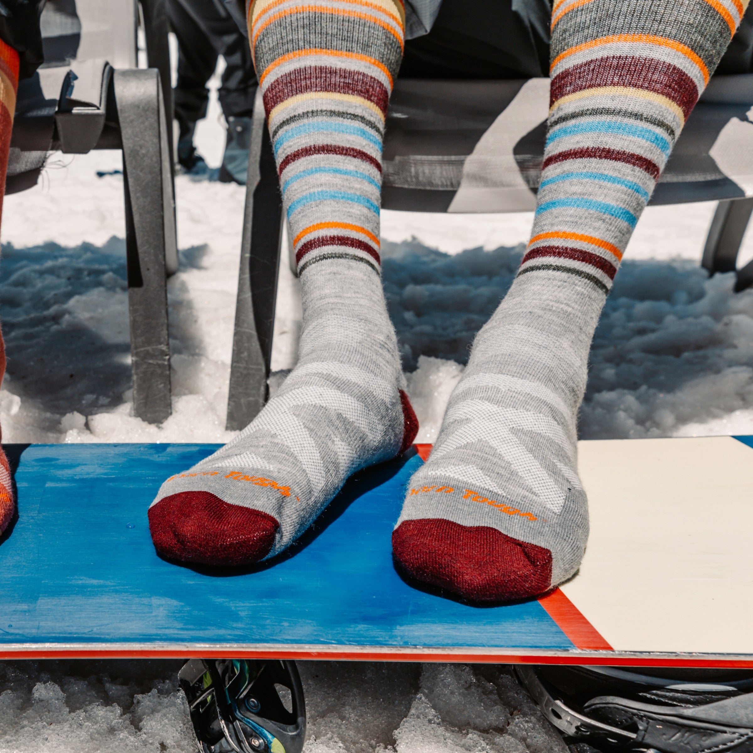Men's Snowpack Over-the-Calf Midweight Ski & Snowboard Socks - Image 3