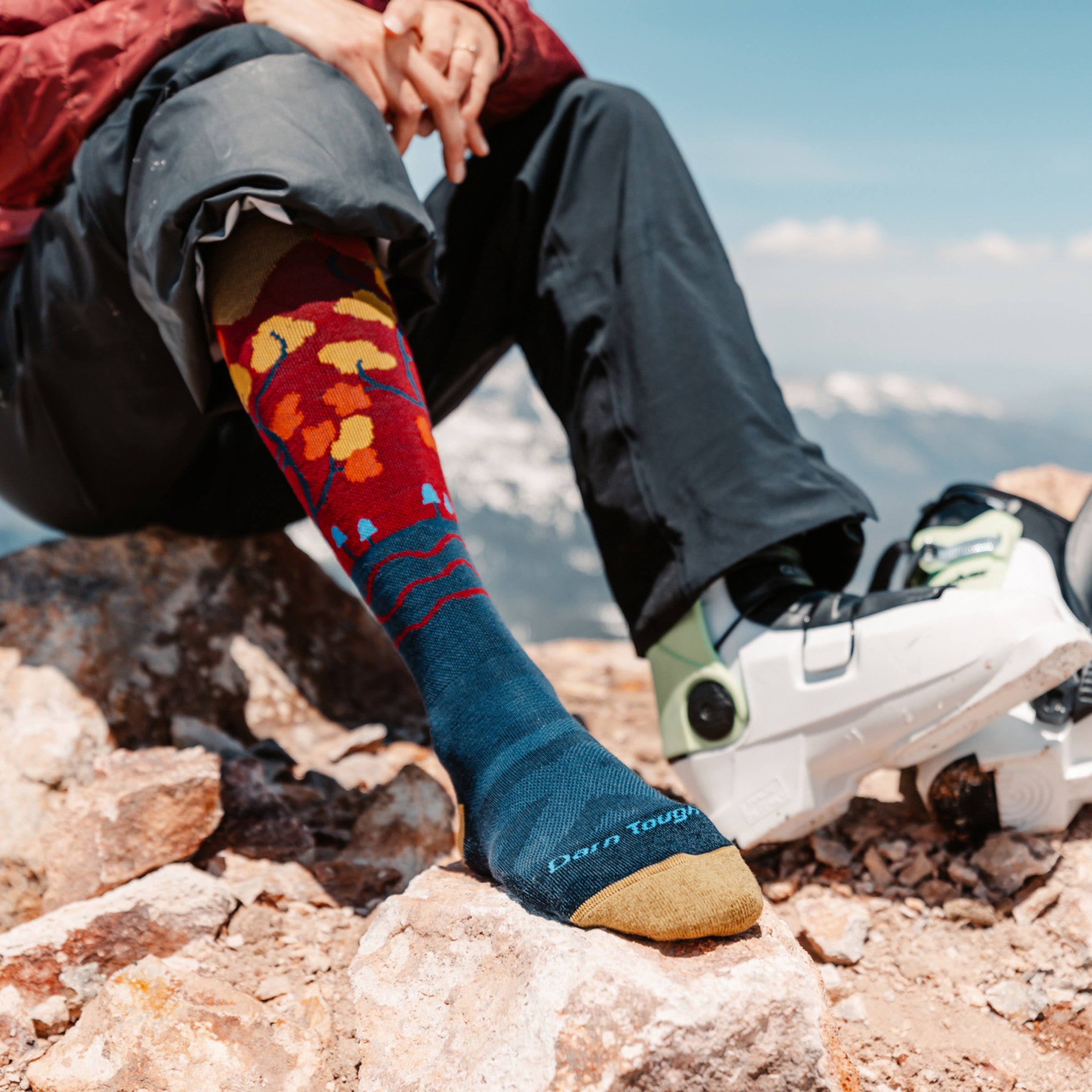 Women's Enchanted Over-the-Calf Midweight Ski & Snowboard Socks - Image 3