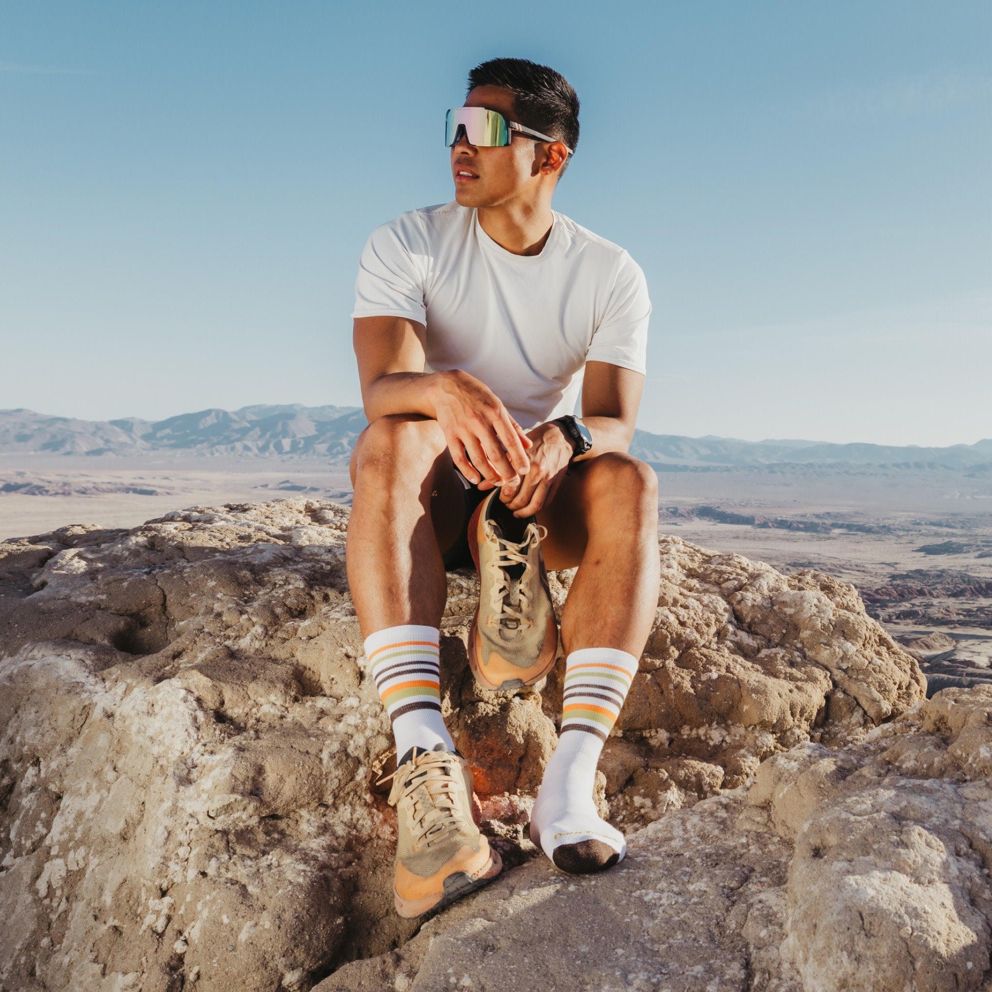 Men's Fastpack Micro Crew Lightweight Hiking Socks - Image 9
