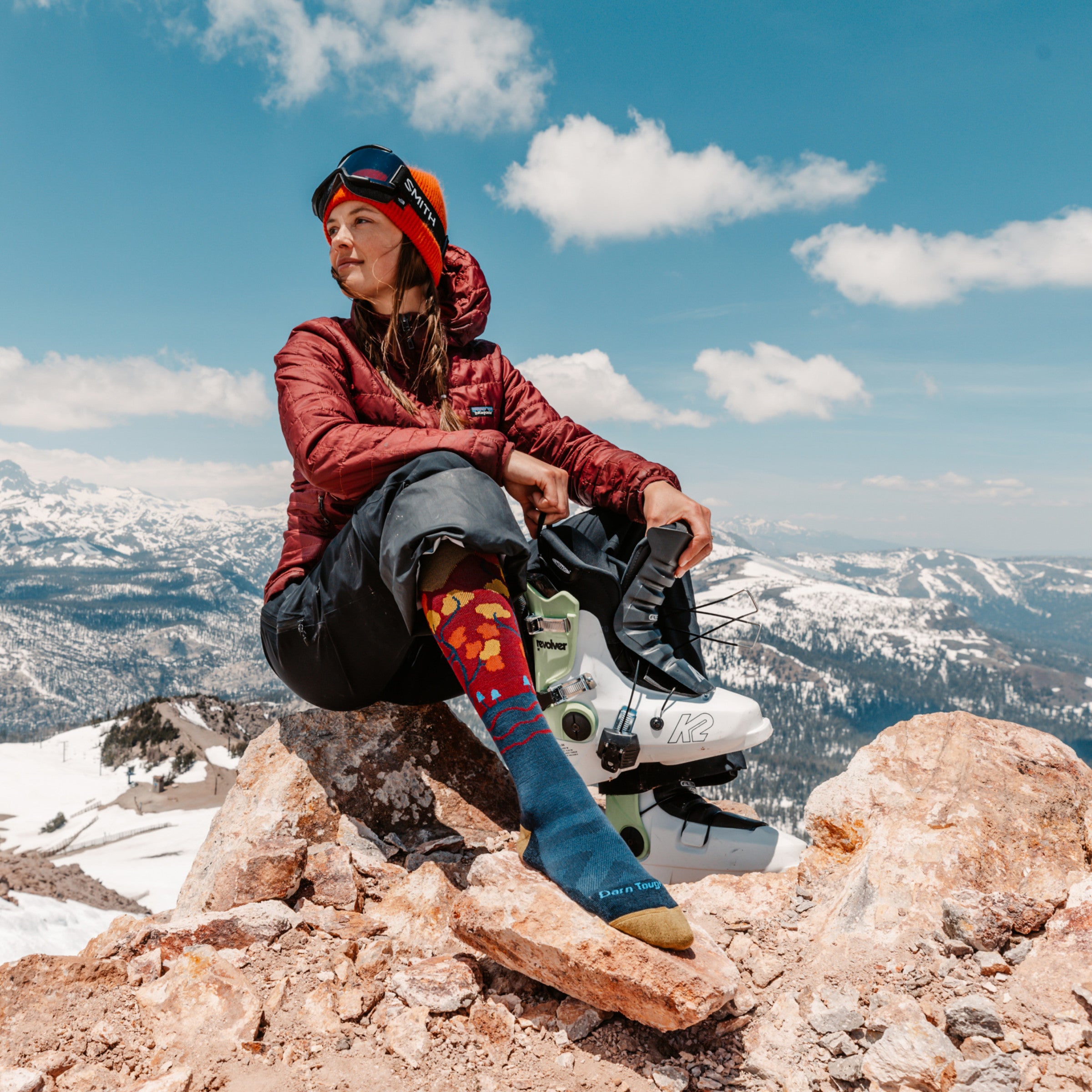 Women's Enchanted Over-the-Calf Midweight Ski & Snowboard Socks - Image 4