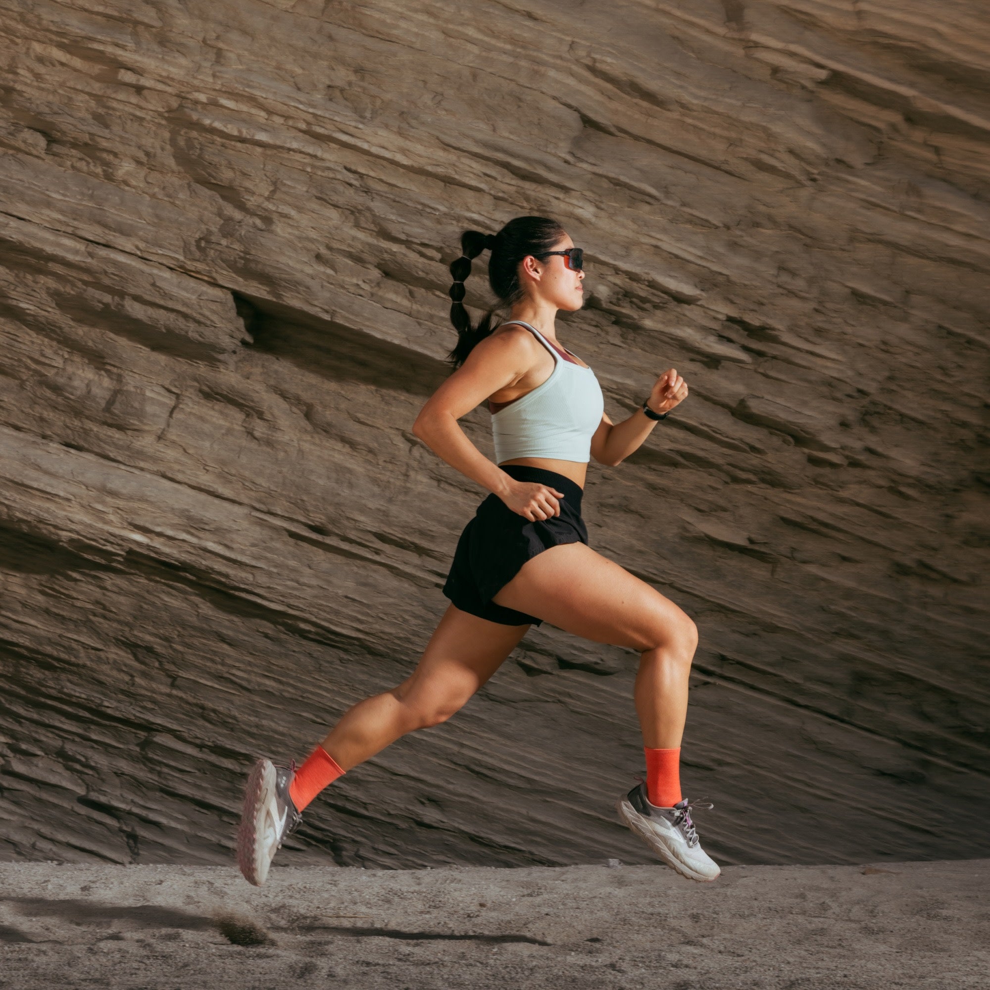 Women's Run Micro Crew Ultra-Lightweight Running Socks - Image 12