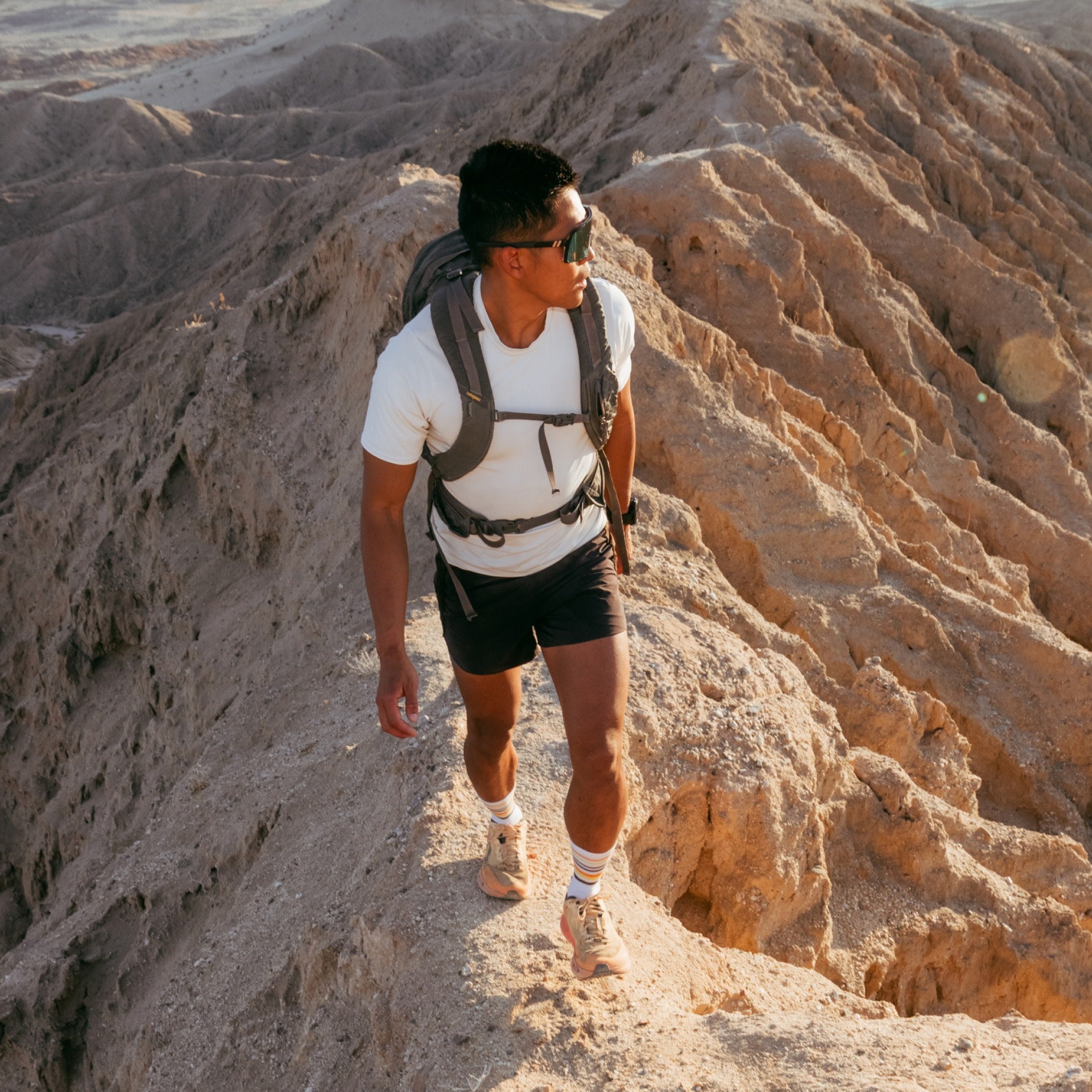 Men's Fastpack Micro Crew Lightweight Hiking Socks - Image 8