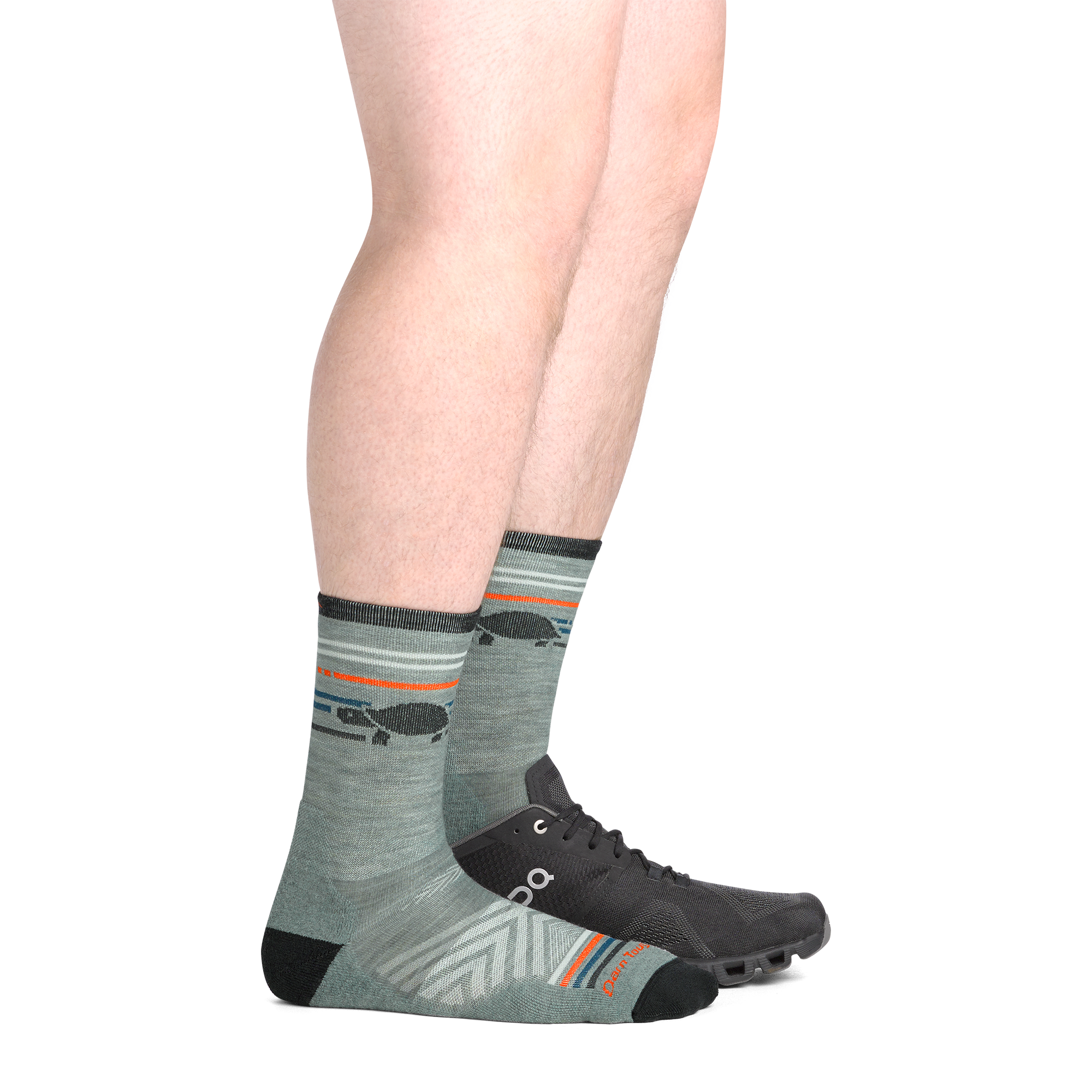 Men's Pacer Micro Crew Ultra-Lightweight Running Socks - Image 4