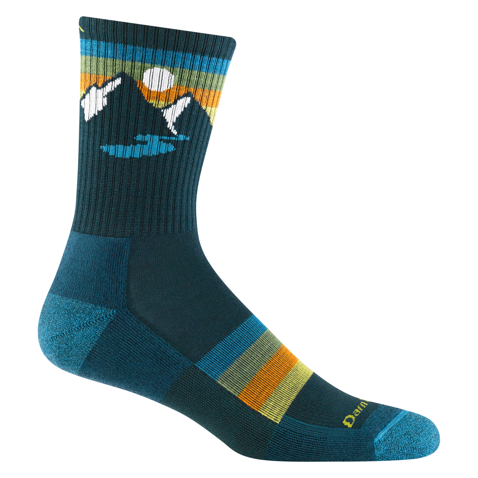 Men's Sunset Ridge Micro Crew Lightweight Hiking Socks - Image 11