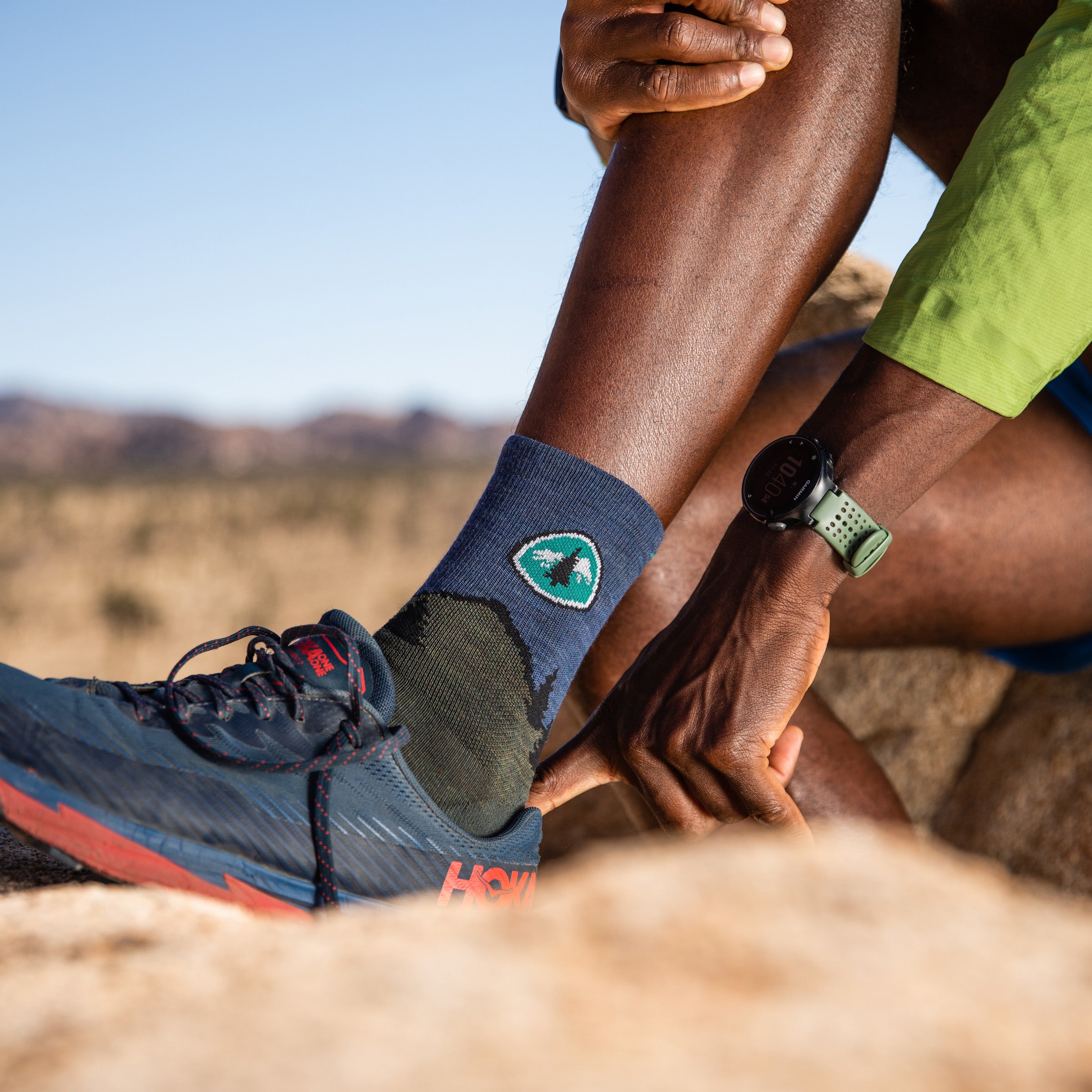 PCT Micro Crew Lightweight Hiking Socks - Image 3