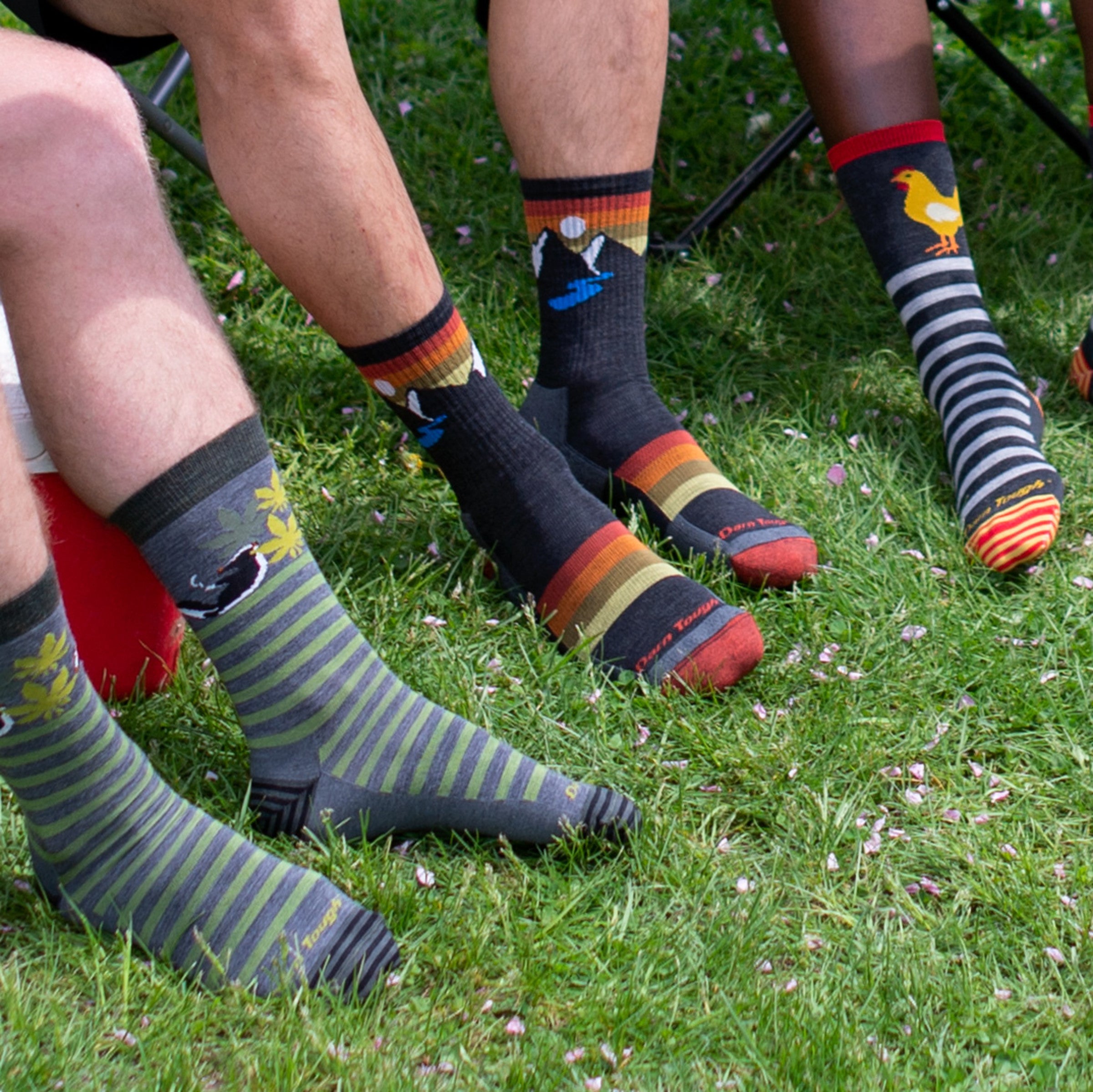 Men's Sunset Ridge Micro Crew Lightweight Hiking Socks - Image 8