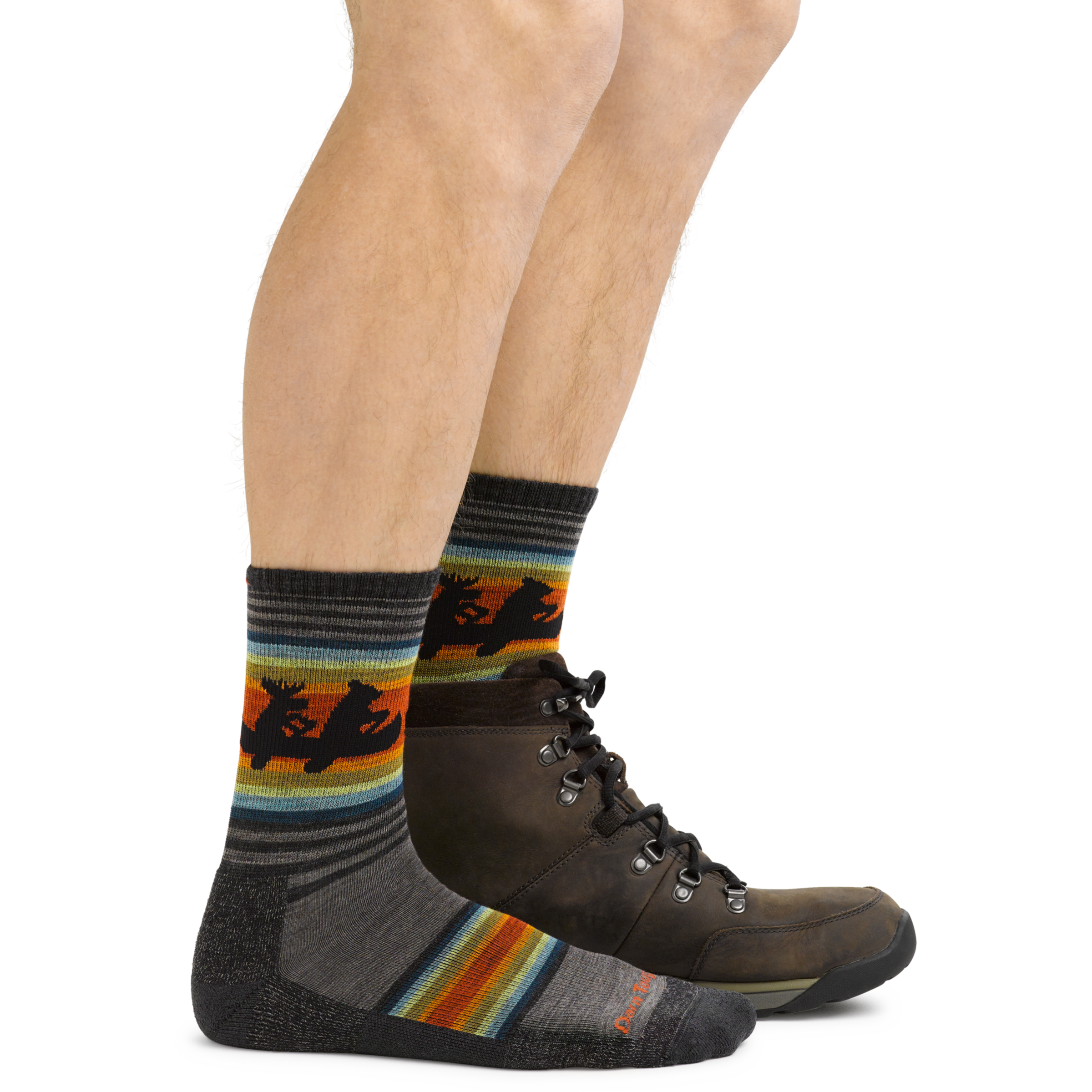 Men's Willoughby Micro Crew Lightweight Hiking Socks - Image 7