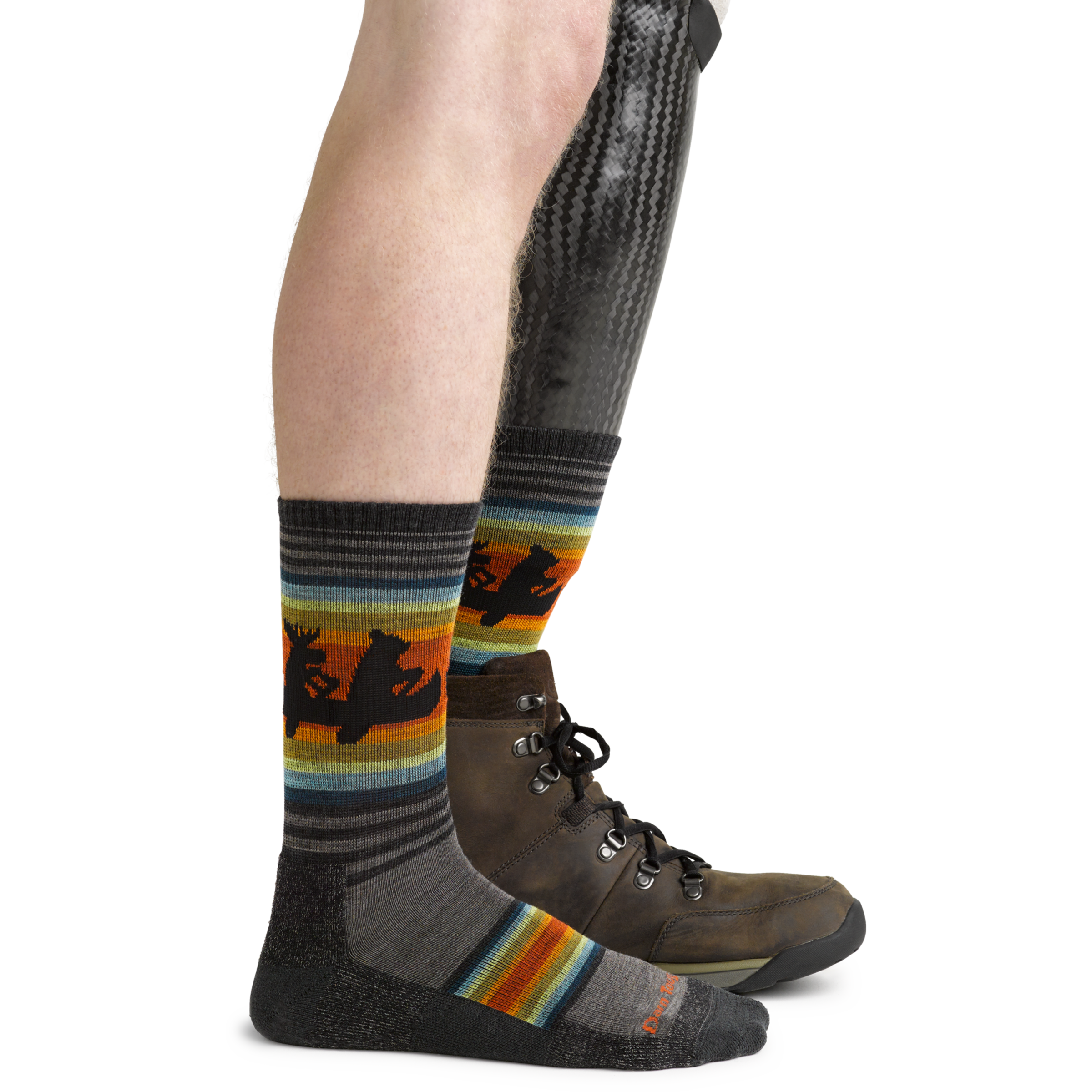 Men's Willoughby Micro Crew Lightweight Hiking Socks - Image 10
