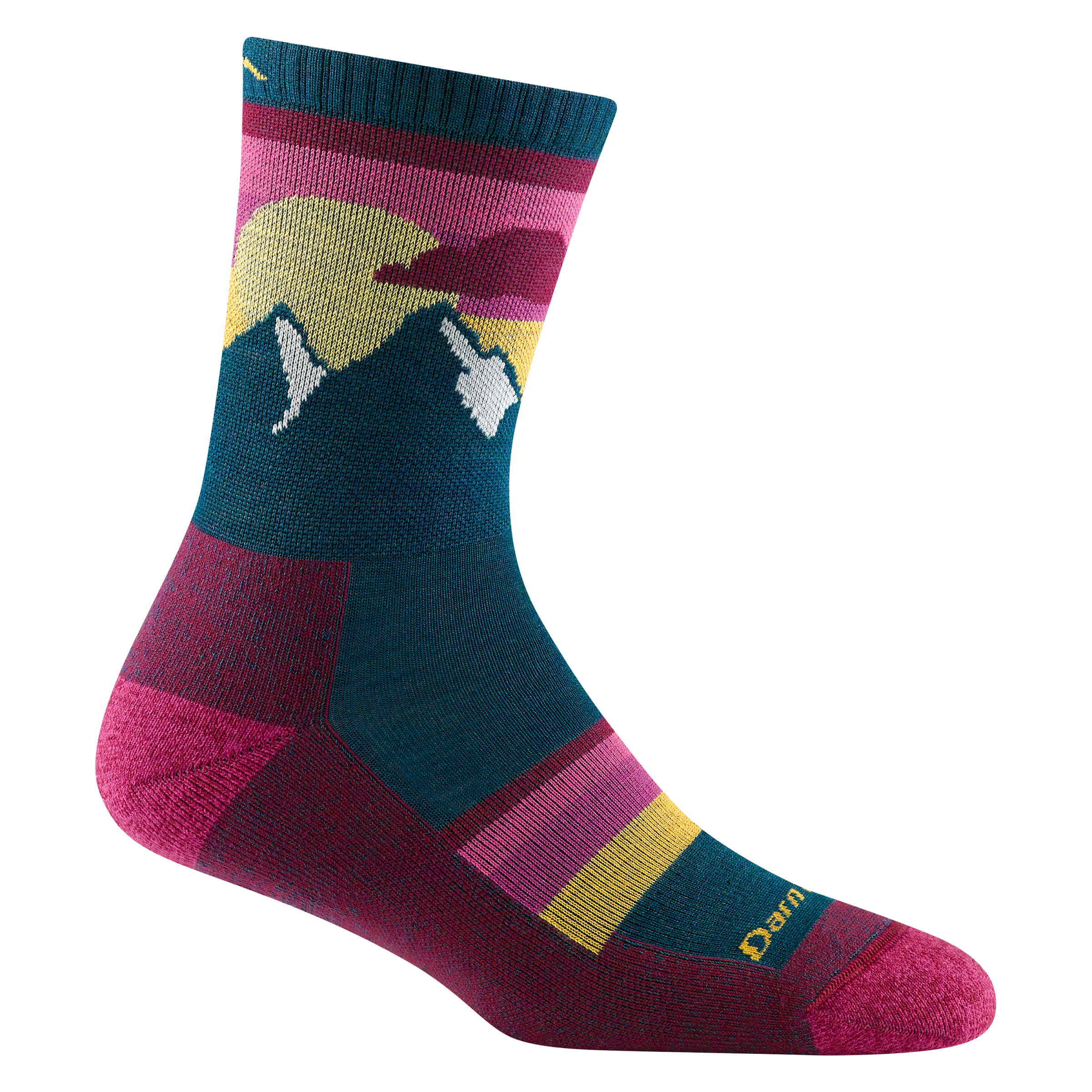 Women's Sunset Ledge Micro Crew Lightweight Hiking Socks - Image 7