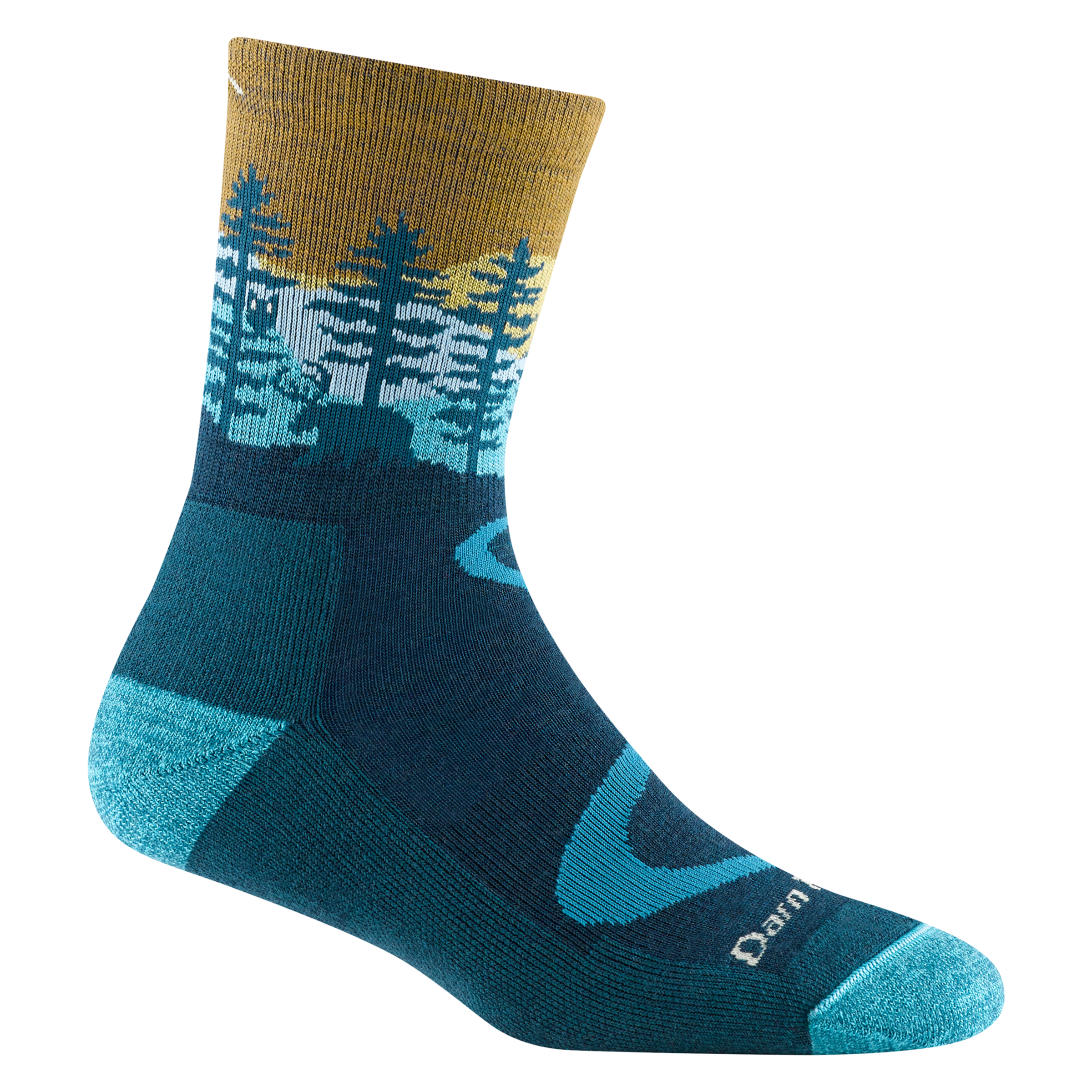 Women's Northwoods Micro Crew Midweight Hiking Socks - Image 2