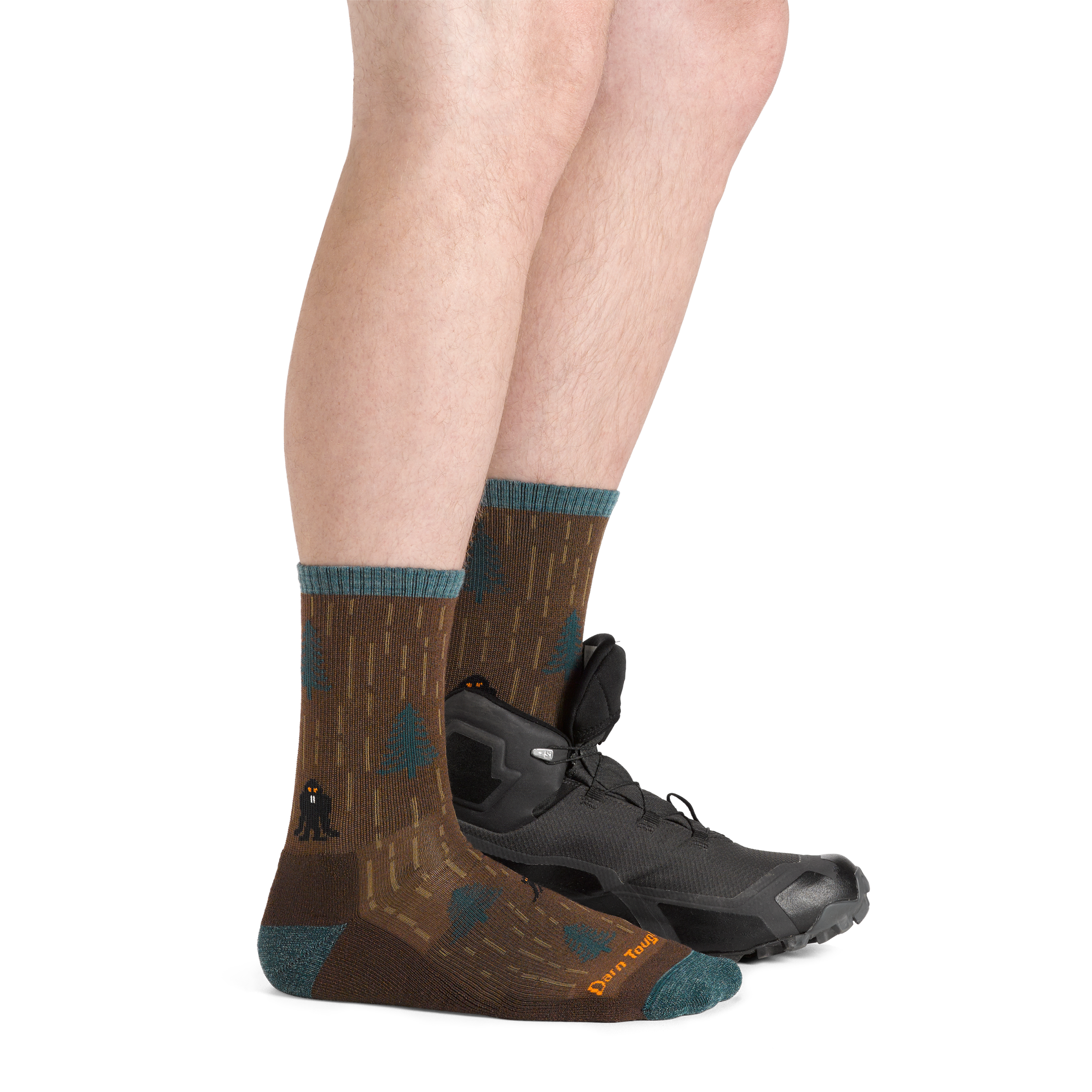 Men's Yarn Goblin Micro Crew Lightweight Hiking Sock-Last Chance - Image 4