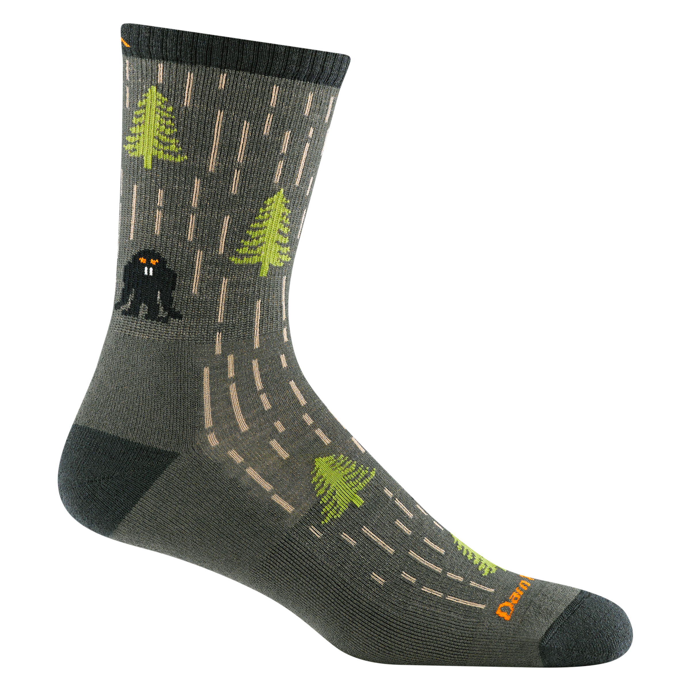Men's Yarn Goblin Micro Crew Lightweight Hiking Sock-Last Chance