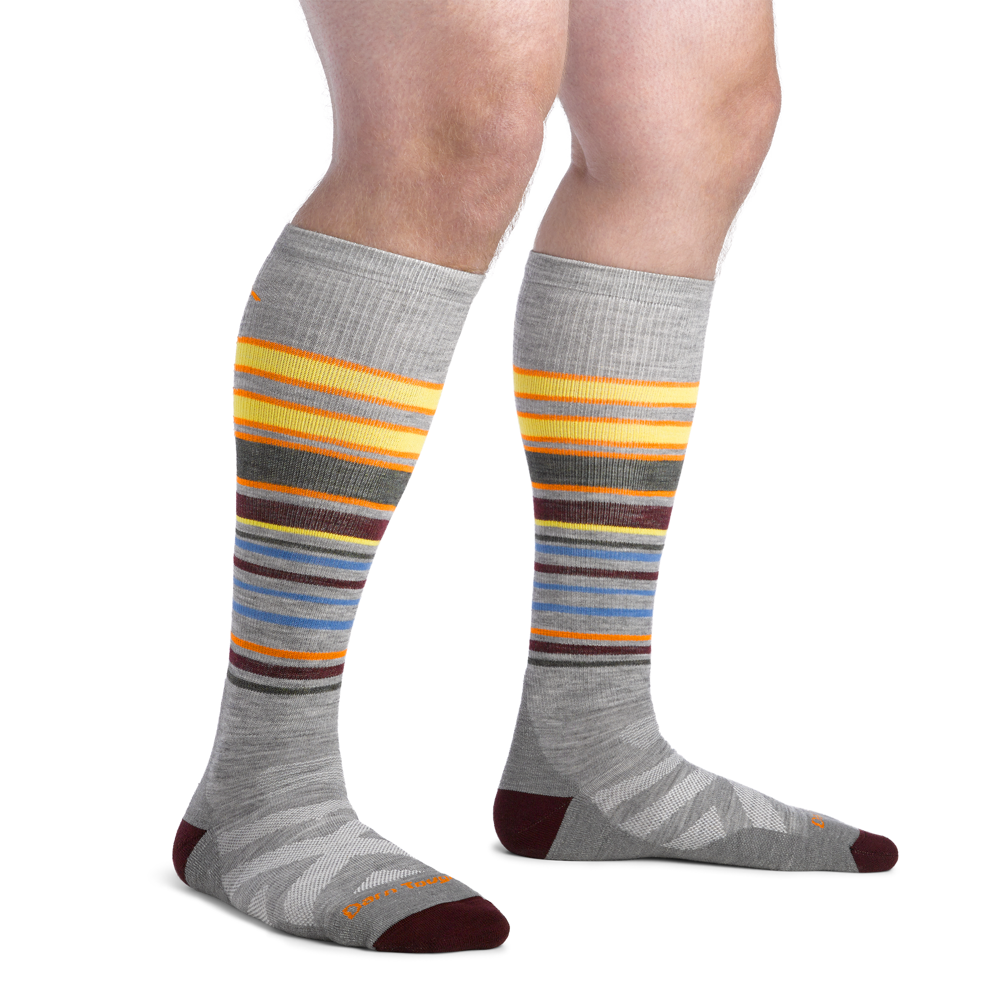 Men's Snowpack Over-the-Calf Midweight Ski & Snowboard Socks - Image 8
