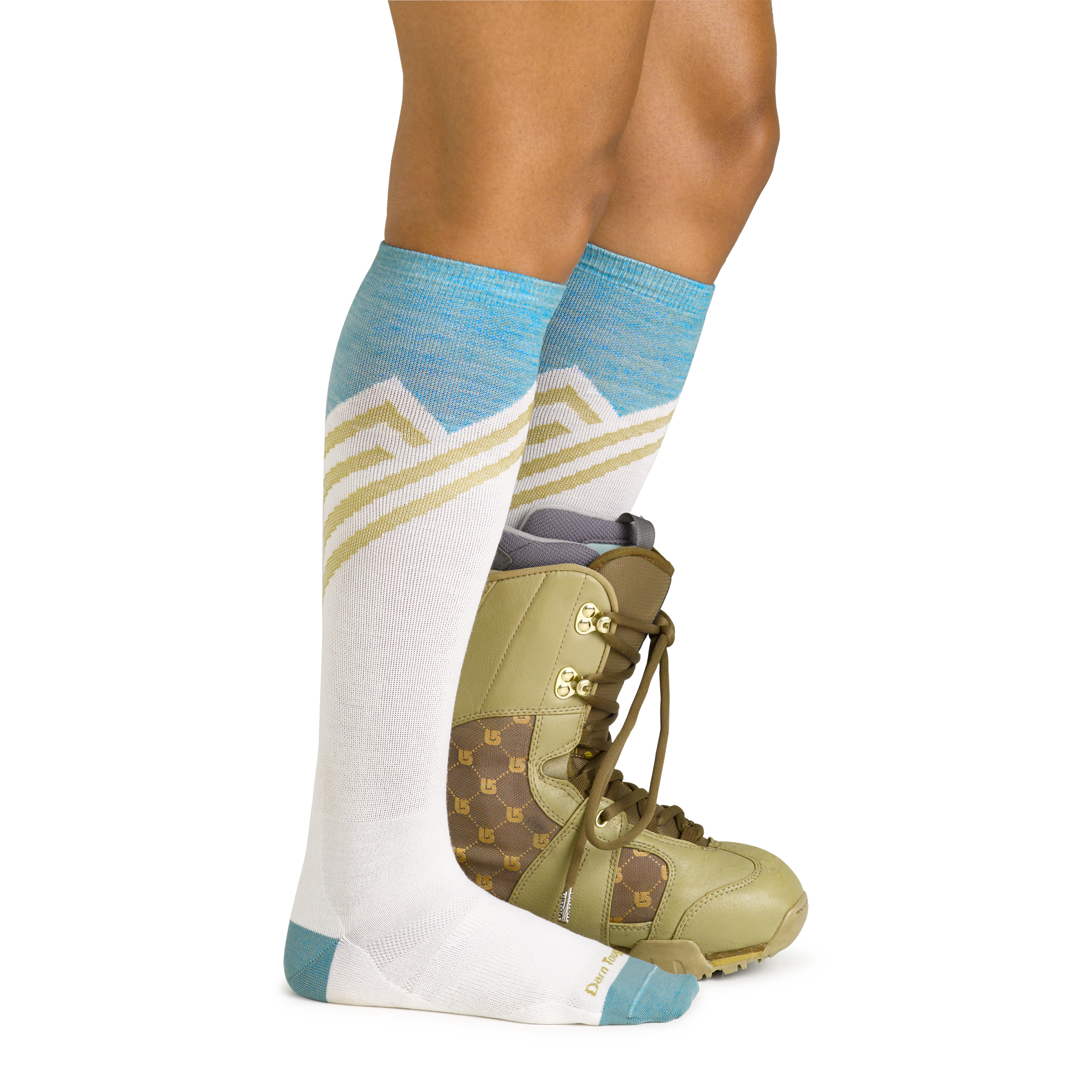 Women's Peaks RFL Over-the-Calf Ultra-Lightweight Ski & Snowboard Socks - Image 4