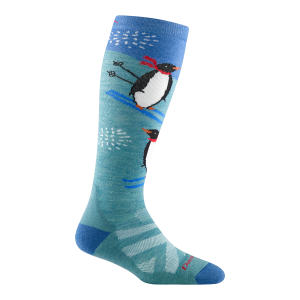Women's Penguin Peak Over-The-Calf  Midweight Ski & Snowboard Sock-Last Chance