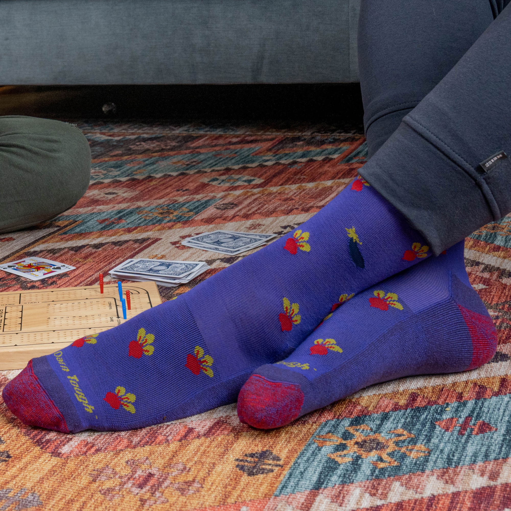 Men's Beets Crew Lightweight Lifestyle Sock - Image 6