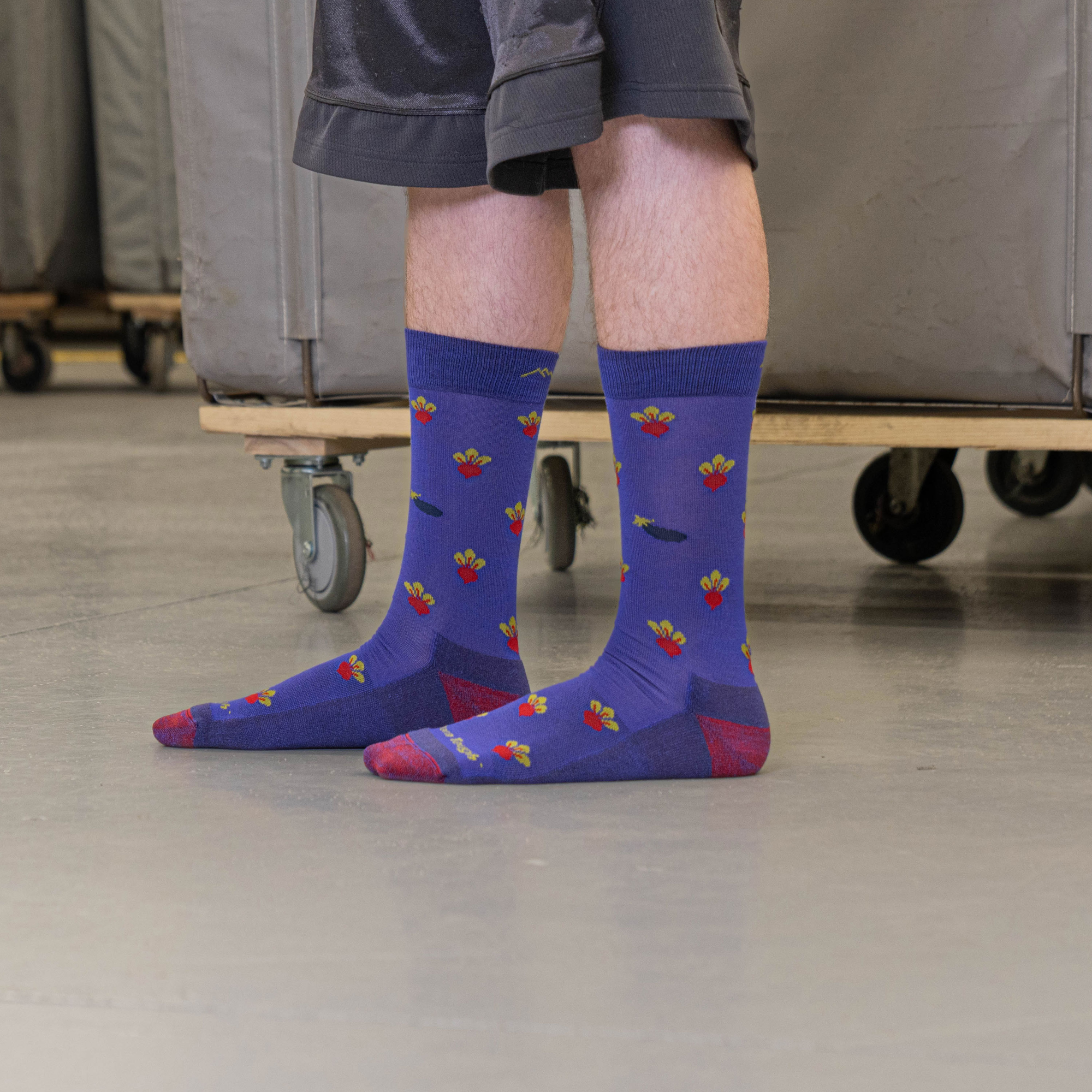Men's Beets Crew Lightweight Lifestyle Sock - Image 7